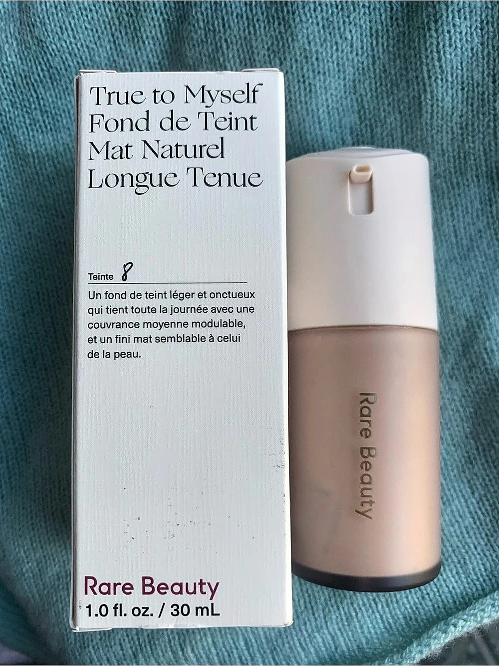 NIB Rare Beauty True to Myself Natural Matte Longwear Foundation Shade 8